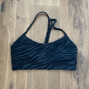 Lululemon - Align Sports Bra in Black Zebra Print - Size 4